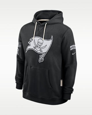 Мужское худи Tampa Bay Buccaneers Salute to Service Sideline Nike Dri-FIT NFL Pullover Hoodie