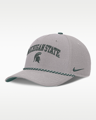 Женские  Michigan State Primetime Rise Rope Nike College Adjustable Hat