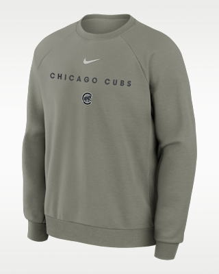 Мужские Chicago Cubs Primary Nike Dri-FIT MLB Pullover Crew