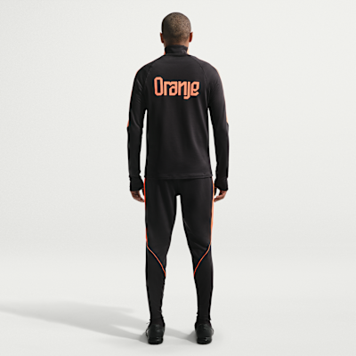 Nike Hollanda Strike Nike Dri-FIT Örgü Erkek Futbol Eşofman Altı görsel 5