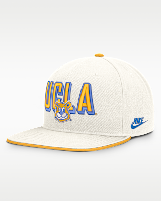 Мужские UCLA Legacy Letter Mascot Pro Nike Dri-FIT College Adjustable Hat