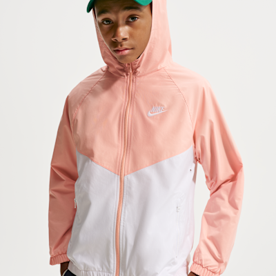 Детские куртки Nike Sportswear Windrunner Big Kids' Hooded Repel Jacket