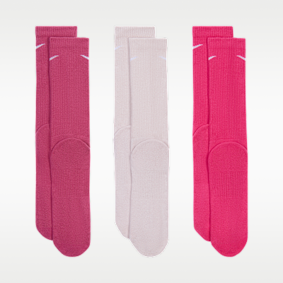 Nike Everyday Plus Cushioned Training Crew Socks (3 Pairs)
