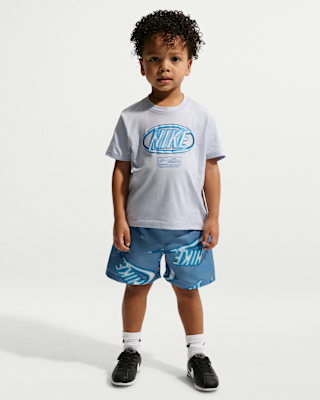 Детская футболка Nike Sportswear Club Toddler 2-Piece Floatie and Shorts Set