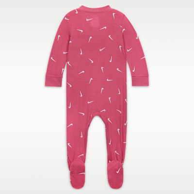 Nike Baby (0-9M) Printed Viscose Footed Coverall