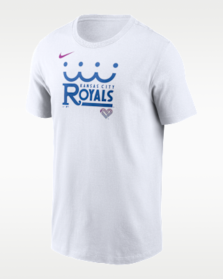 Мужская футболка Kansas City Royals City Connect Wordmark Nike MLB