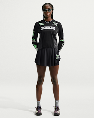 Женские Nike Swift Dri-FIT Skort для бега