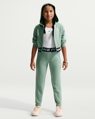 Детские спортивные штаны Nike Pro Fleece Big Kids' (Girls') Dri-FIT Joggers