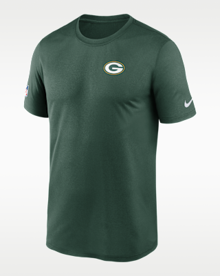 Мужская футболка Green Bay Packers Legend Small Logo Nike Dri-FIT NFL