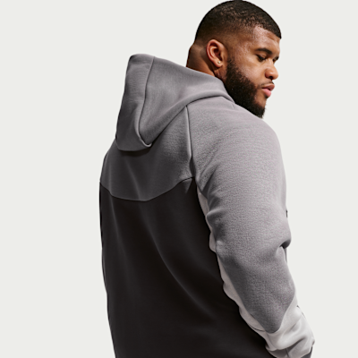 Nike Tech Fleece Windrunner Tam Boy Fermuarlı Erkek Ceketi görsel 8