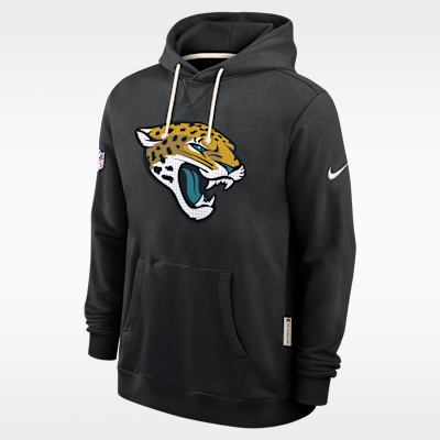 Sudadera con gorro sin cierre Nike Dri-FIT de la NFL para hombre Jacksonville Jaguars Initial Home Sideline