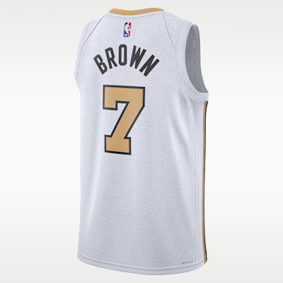 Maglia Jaylen Brown Boston Celtics City Edition Swingman Nike NBA – Uomo