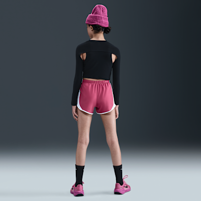 Shorts de correr Dri-FIT para niña talla grande Nike Tempo
