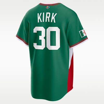 Alejandro Kirk Mexico National Baseball Team 2026 World Baseball Classic Men's Nike Stadium Jersey