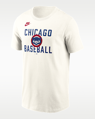 Мужская футболка Chicago Cubs Cooperstown '70s Inspired Nike MLB