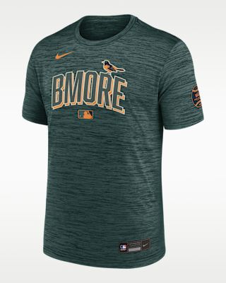 Мужская футболка Baltimore Orioles City Connect Velocity Nike Dri-FIT MLB