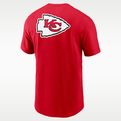 Playera Nike de la NFL para hombre Kansas City Chiefs Rewind Front And Back Hit Essential