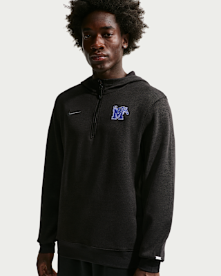 Мужское худи Memphis Tigers Nike NCAA Basketball Coaches' Pullover Hoodie для баскетбола