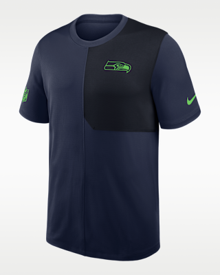 Мужские  Seattle Seahawks Sideline Coach Nike Dri-FIT NFL Top