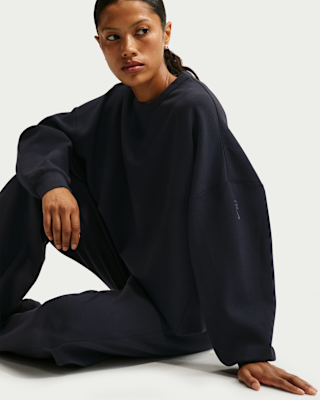 Женские  Nike 24.7 ImpossiblySoft Dri-FIT Oversized Crew-Neck Top