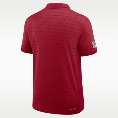Arizona Cardinals Sideline Victory Stripe Men's Nike Dri-FIT NFL Polo