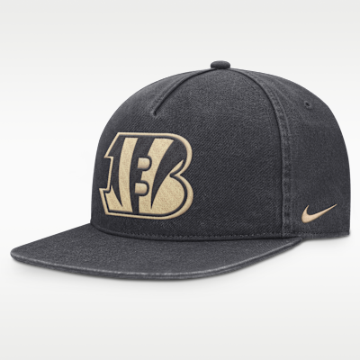 Gorra ajustable Nike de la NFL para hombre Cincinnati Bengals Pro