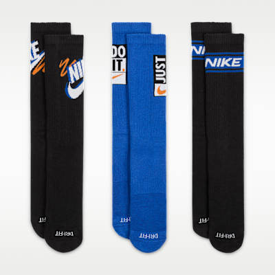 Nike Everyday Plus Crew Socks (3 Pairs)
