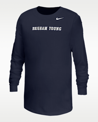 Детская футболка BYU Cougars Big Kids' Nike Football для футбола