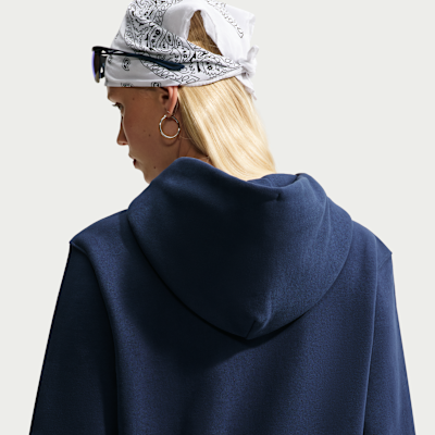 Nike Studio Fleece Orta Kalınlıkta Fermuarlı Kapüşonlu Kadın Sweatshirt'ü görsel 2