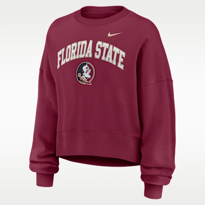 Florida State Phoenix Arch Women's Nike College Pullover Crew