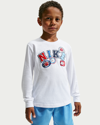 Детская футболка Nike Little Kids' Graphic Long-Sleeve