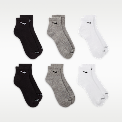 Calcetines al tobillo de entrenamiento Nike Everyday Plus Cushioned (6 pares)