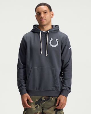 Мужское худи Indianapolis Colts Rivalries Collection Sideline Nike Dri-FIT NFL Pullover Hoodie