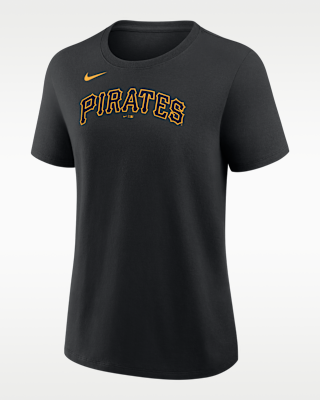 Женская футболка Pittsburgh Pirates Wordmark Nike MLB