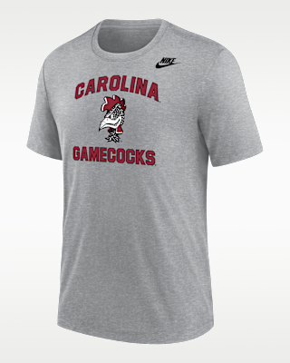 Мужская футболка South Carolina Gamecocks Nike Football Tri-Blend для футбола