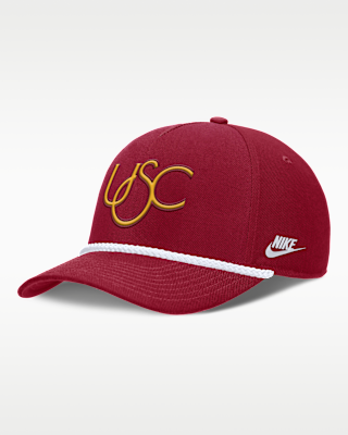 Женские  USC Legacy Basketball Rope Rise Nike College Adjustable Hat для баскетбола