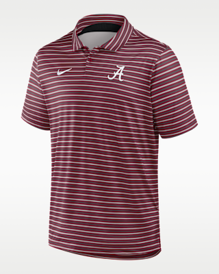 Мужские  Alabama Tour Stripe Nike Dri-FIT College Polo