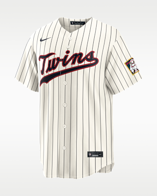Мужские джерси Byron Buxton Minnesota Twins 2026 MLB at Field of Dreams Nike MLB Stadium Jersey