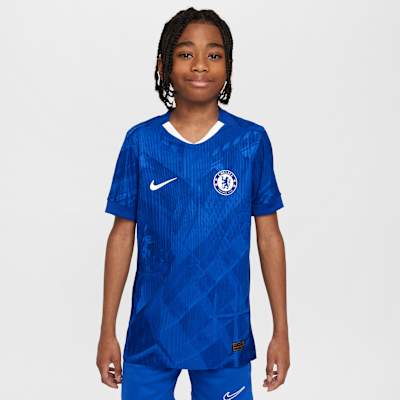 Chelsea F.C. 2025/26 Match Home Older Kids' Nike Dri-FIT ADV Football Authentic Shirt