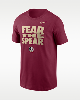 Мужская футболка Florida State Sideline Slogan Nike Dri-FIT College Long-Sleeve