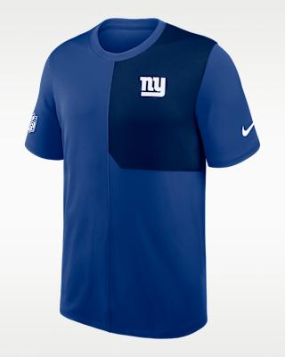Мужские  New York Giants Sideline Coach Nike Dri-FIT NFL Top