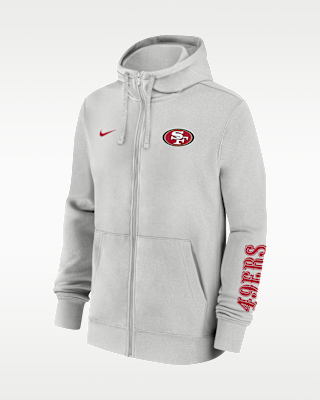 Мужское худи San Francisco 49ers Club Nike NFL Full-Zip Hoodie