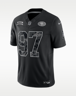 Мужские джерси Nick Bosa San Francisco 49ers Salute to Service Nike Dri-FIT NFL Limited Jersey