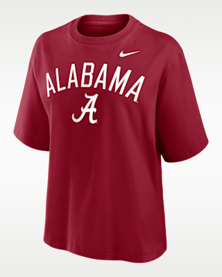 Женская футболка Alabama Arch Over Logo Boxy Nike College