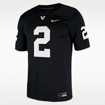 Diego Pavia Vanderbilt Men's Nike Dri-FIT College NIL Game Jersey