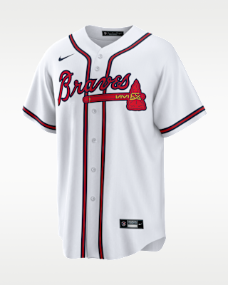 Мужские джерси Chipper Jones Atlanta Braves Retired Nike MLB Replica Jersey