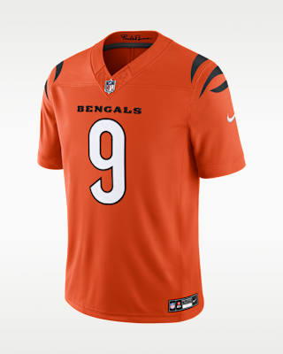 Мужские джерси Joe Burrow Cincinnati Bengals Nike Dri-FIT NFL Limited Jersey
