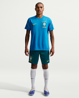 Мужские шорты Brazil Strike Nike Dri-FIT Soccer Knit Shorts