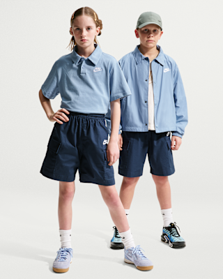 Детские шорты Nike Sportswear Club Big Kids' Woven Cargo Shorts