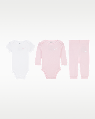 Детские  Nike Baby Essentials Baby (0-6M) 3-Piece Bodysuit and Pants Set